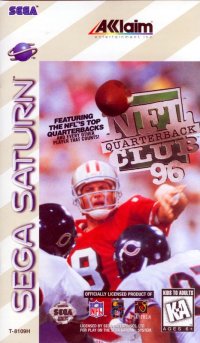 NFL Quarterback Club 96 Sega Saturn  box art